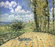 Camille Pissarro Spring scenery painting
